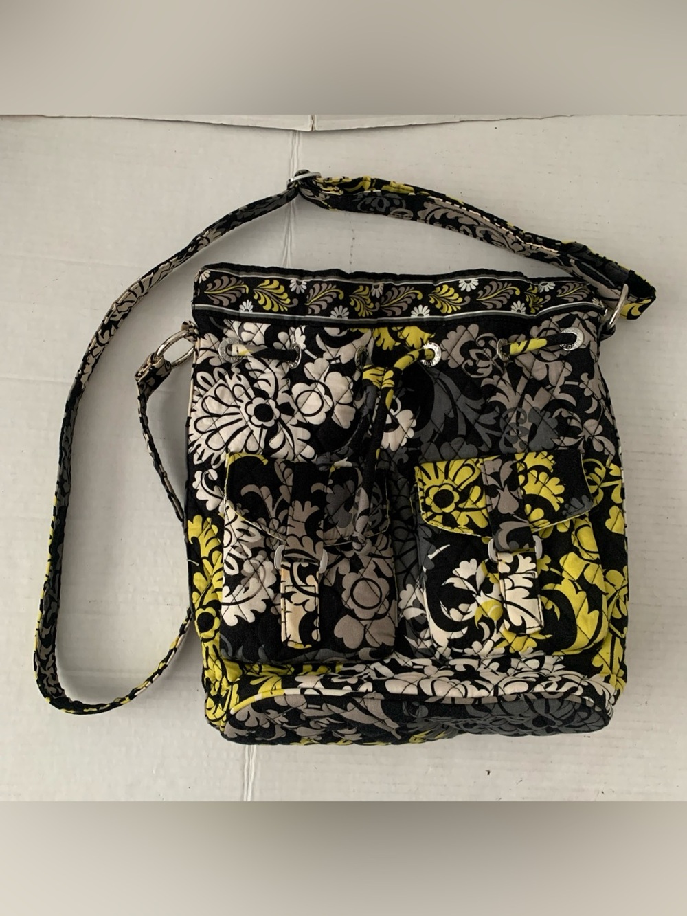 Vera Bradley Baroque Hipster Boho Crossbody Shoulder Bag AdjustableStrap Retired